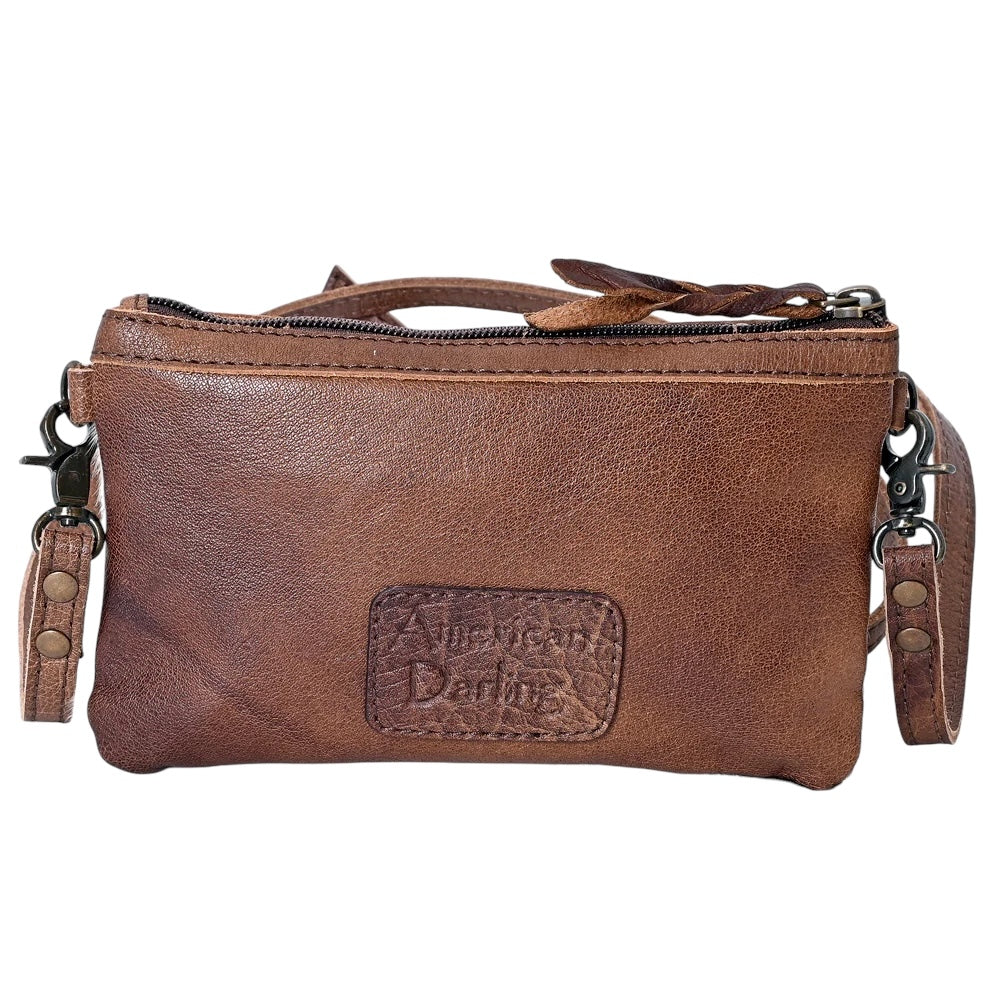 ADBGS142BRW – Betsy Cowhide Leather Crossbody Bag