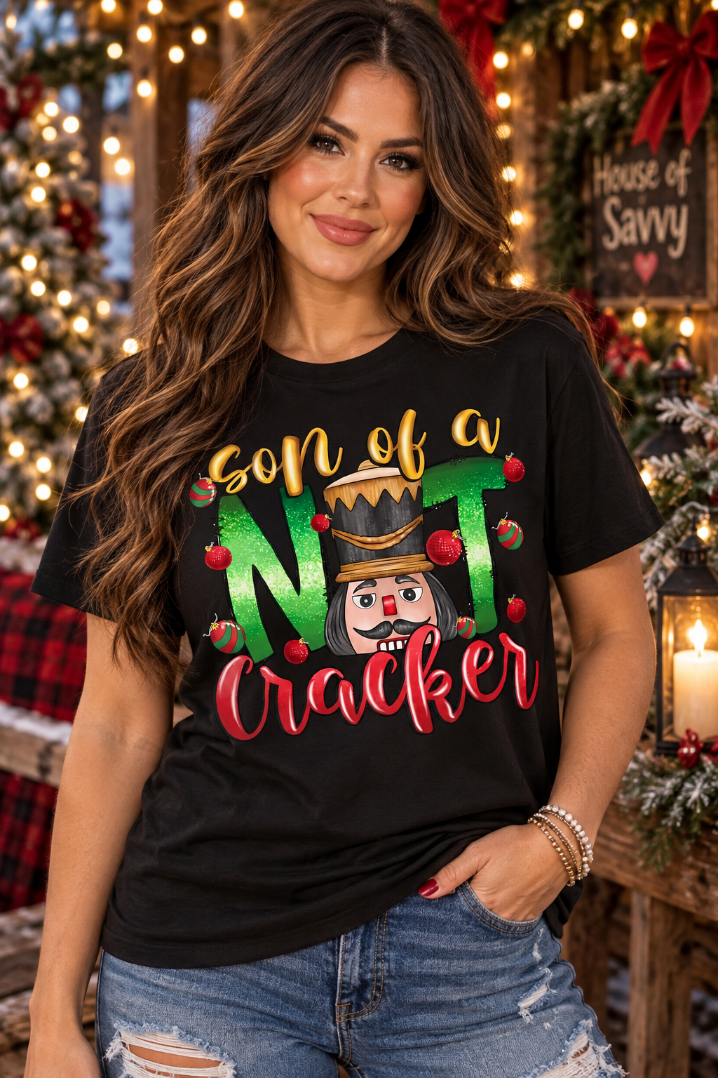 Son of a Nutcracker – Funny Christmas Graphic Tee