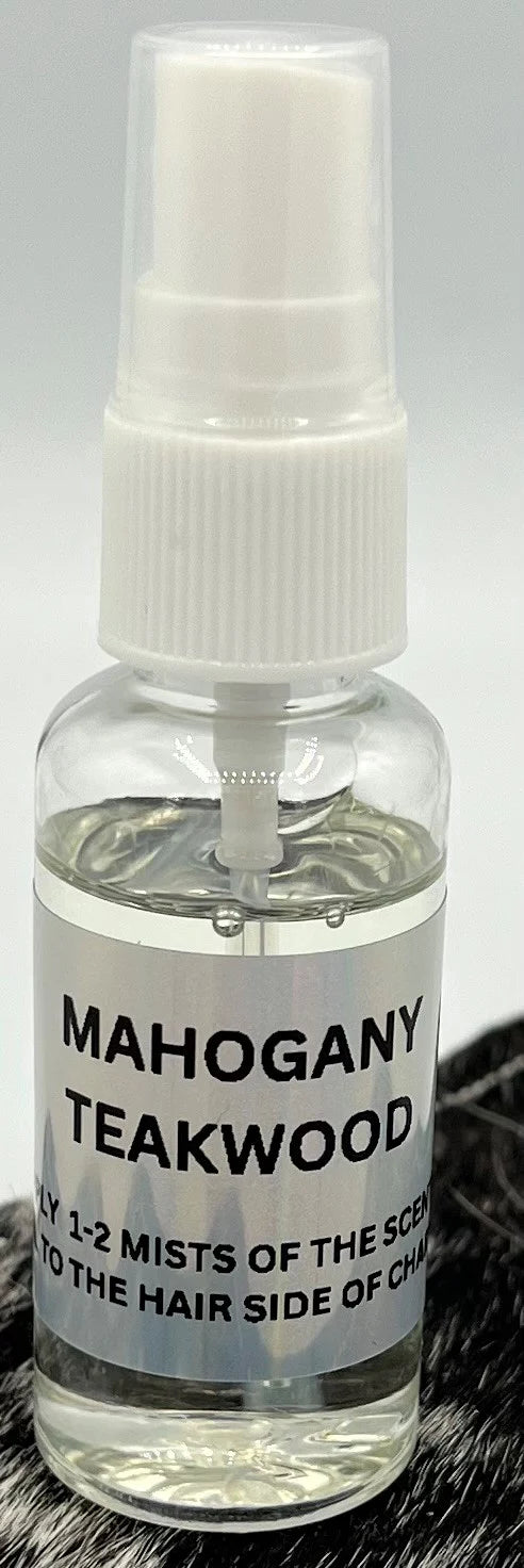 Mahogany Teakwood Fragrance Oil | Earthy Warm Wood Scent | Car Freshie & Cowhide Charm Spray