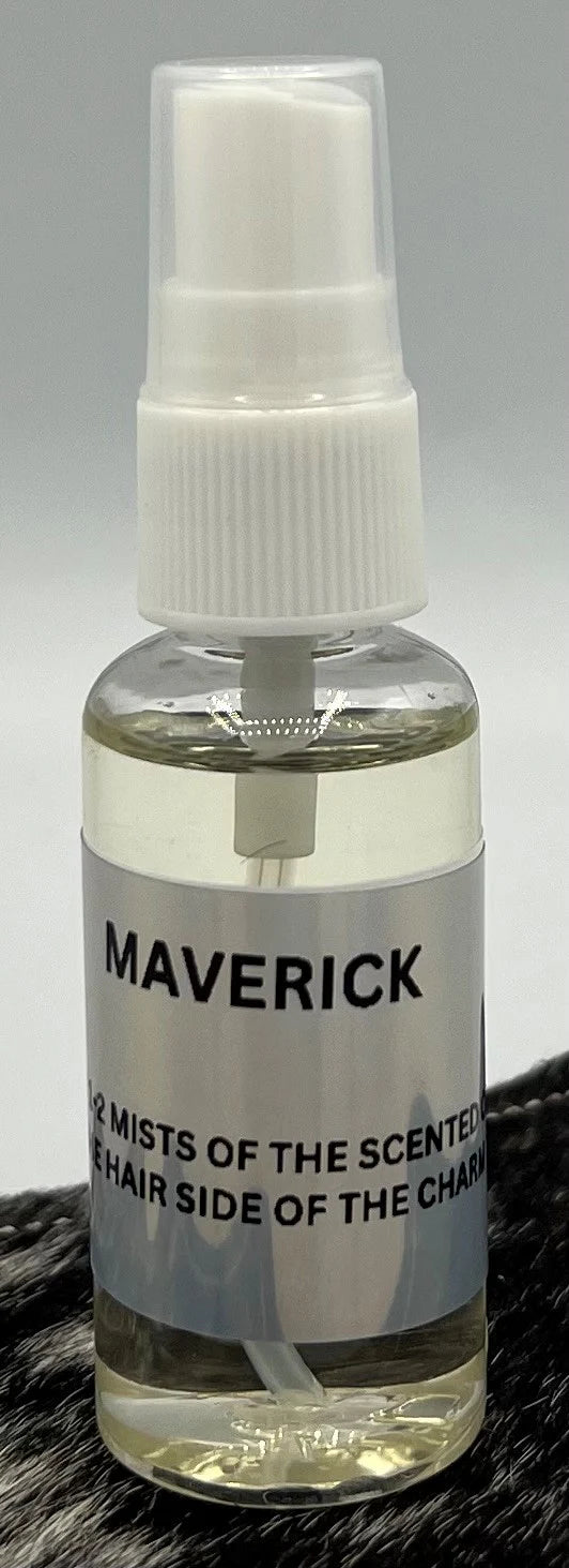 Maverick Fragrance Oil | Masculine Wood & Tobacco Blend | Car Freshie & Cowhide Charm Spray