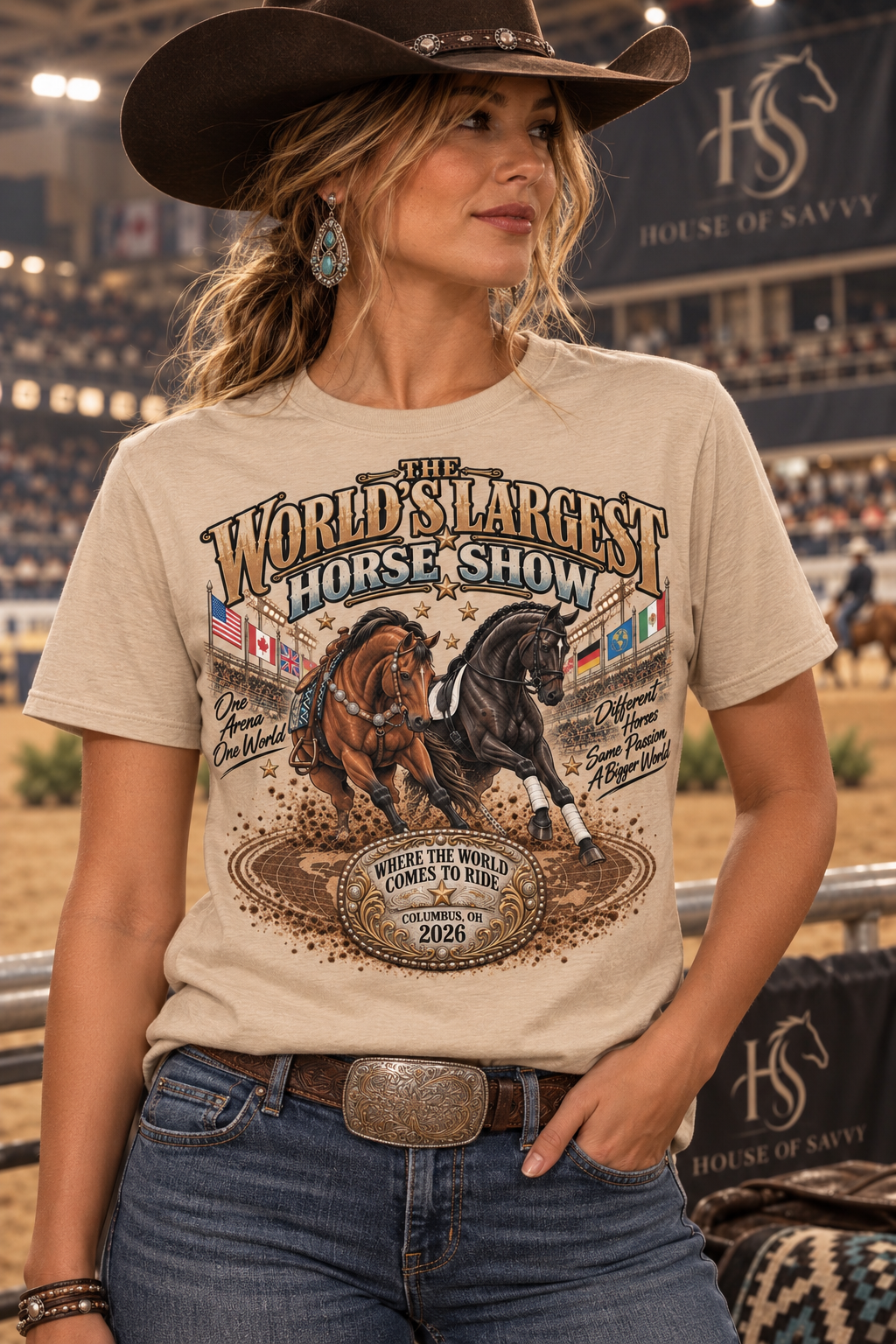 World’s Largest Horse Show 2026 Graphic Tee