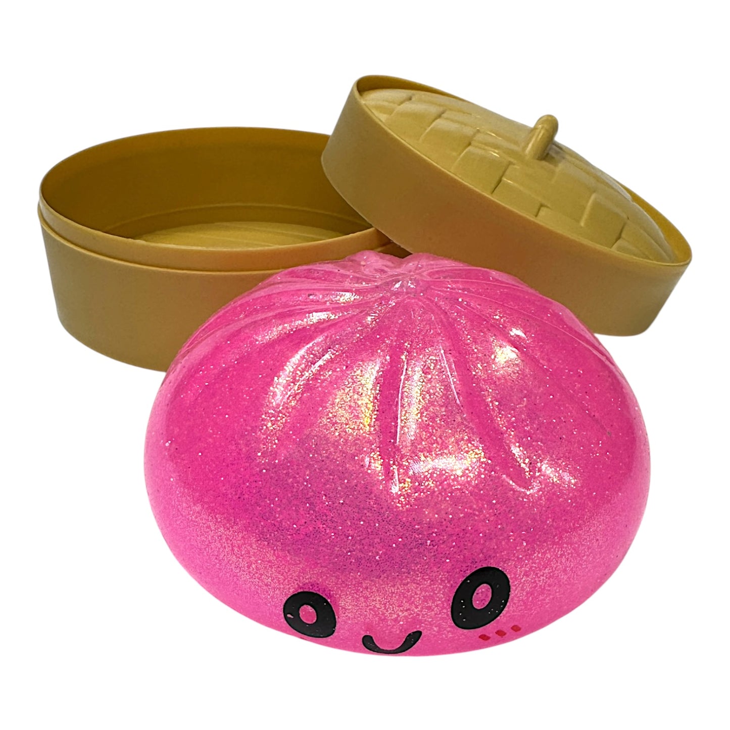 Glitter Dumpling Mystery Squishy Toy | Surprise Color Kawaii Sensory Fidget Collectible